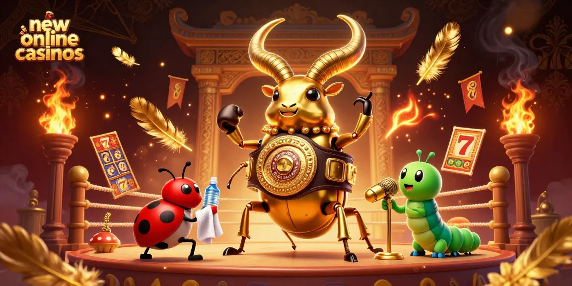 Experience new online casinos where thrilling jackpots meet intense competition in a vibrant arena.