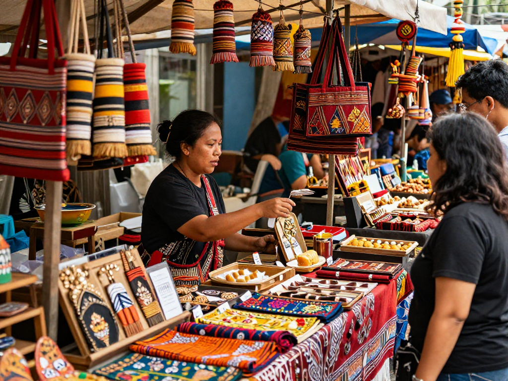Support local Indonesian UMKM by exploring products at https://rokok88.net's vibrant artisan market.