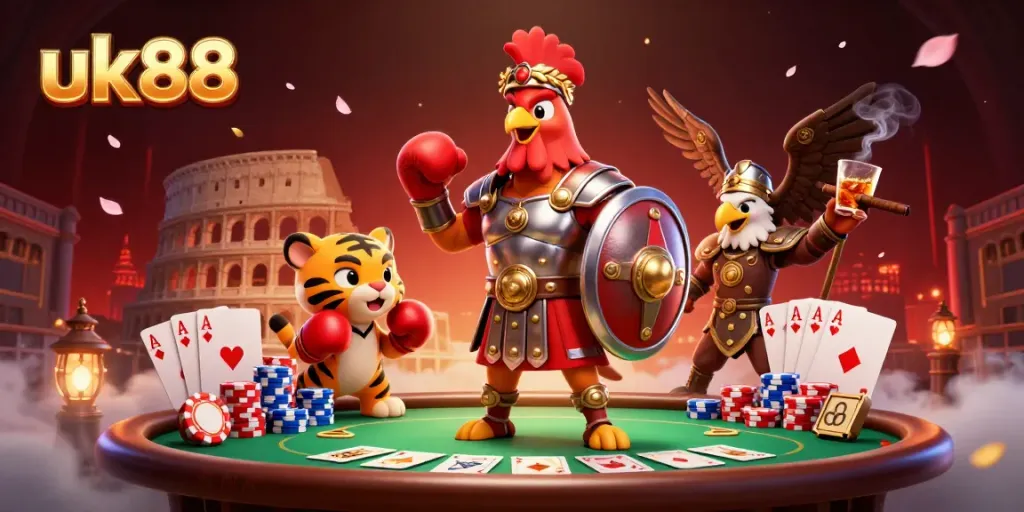 Experience exhilarating gameplay at uk88 with thrilling poker tables and dynamic characters in rich 3D.