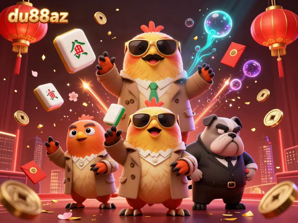 Experience the excitement at du88az with raptors disguised as a tall player entering a VIP casino.