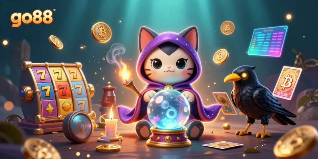 Experience the magic of go88 by engaging with a vibrant casino world through mesmerizing characters and elements.