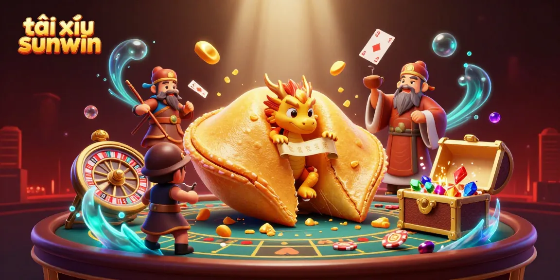 Engage with the tactical gameplay of tài xỉu sunwin, featuring vibrant casino elements and gold-infused visuals.
