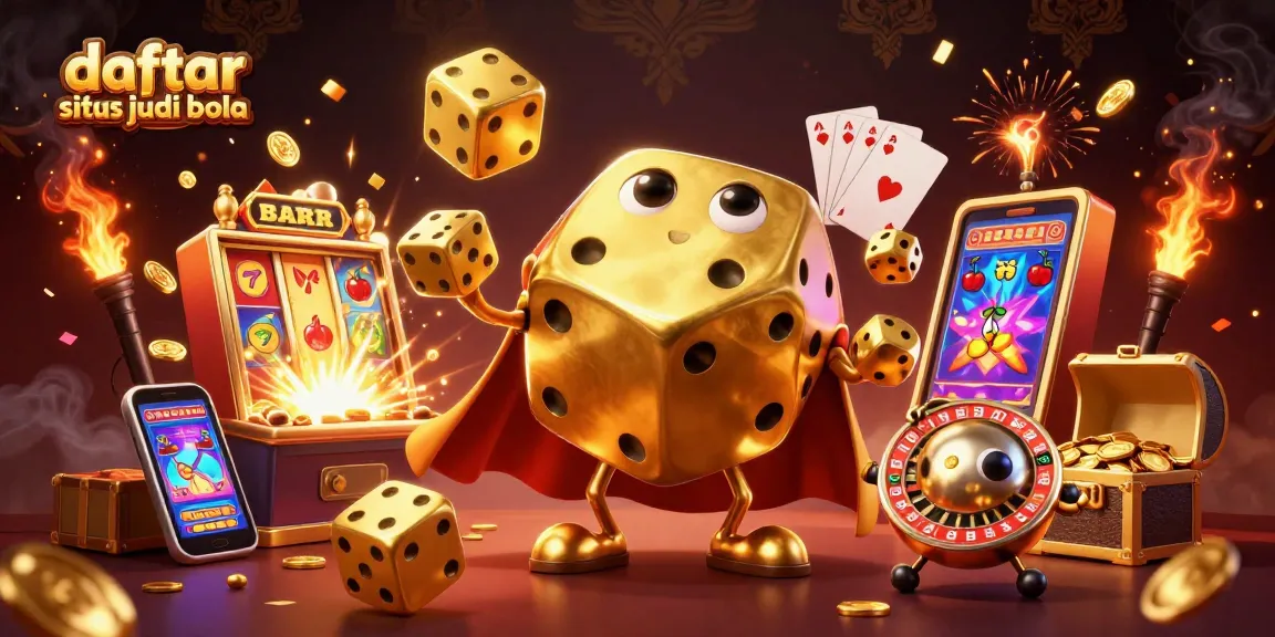 Engage with daftar situs judi bola and win big with this vibrant online betting scene featuring exclusive bonuses.