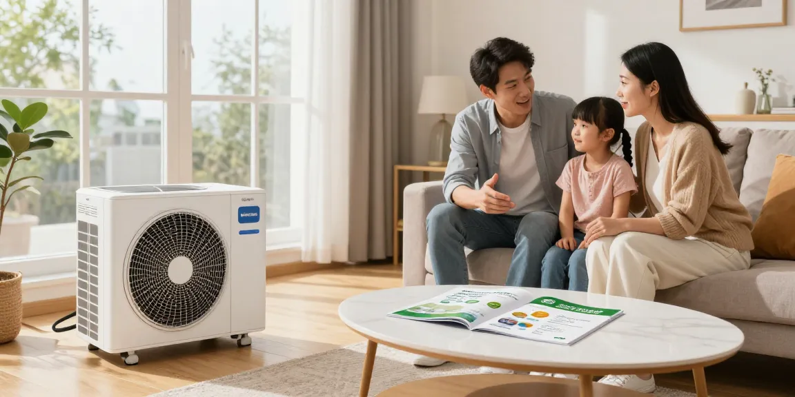 wärmepumpe kaufen for energy-efficient home heating solution in family setting