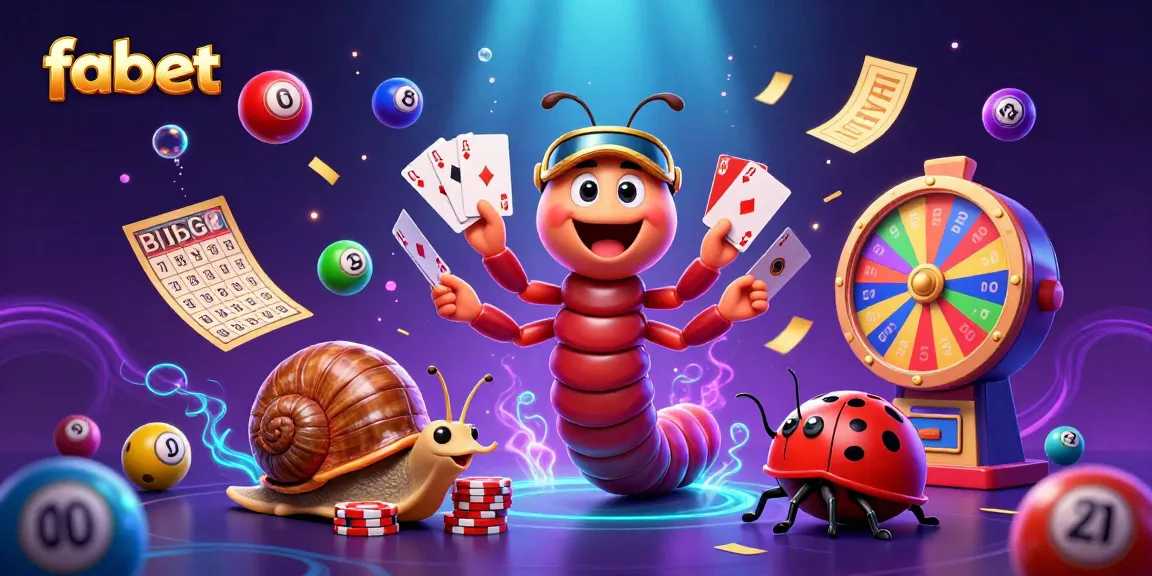 Engage with fabet's colorful lottery action featuring a lively dealer and high-roller amidst dynamic game elements.